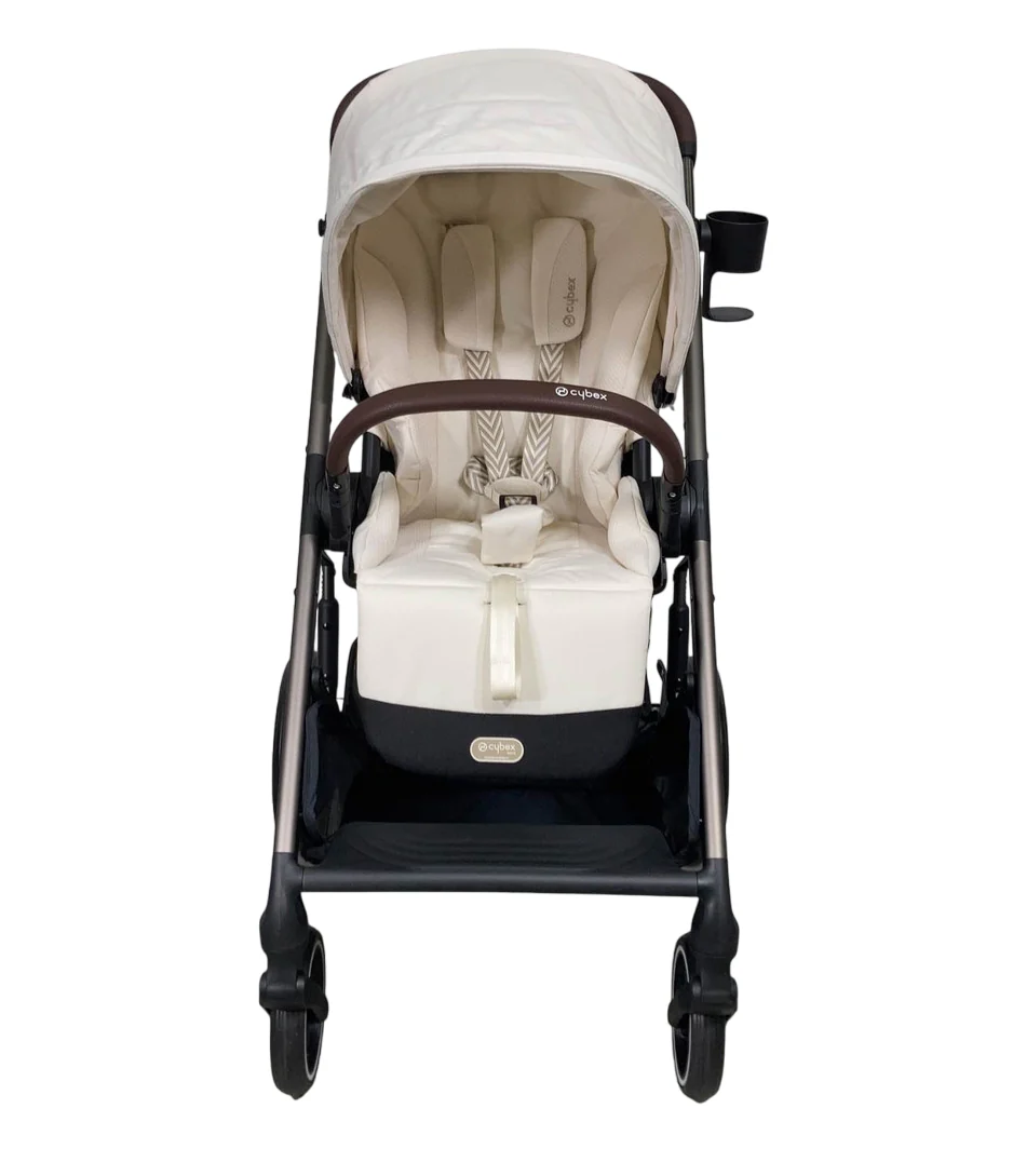 Cybex Balios S Lux Stroller, 2023, Seashell Beige, Taupe - Image 4