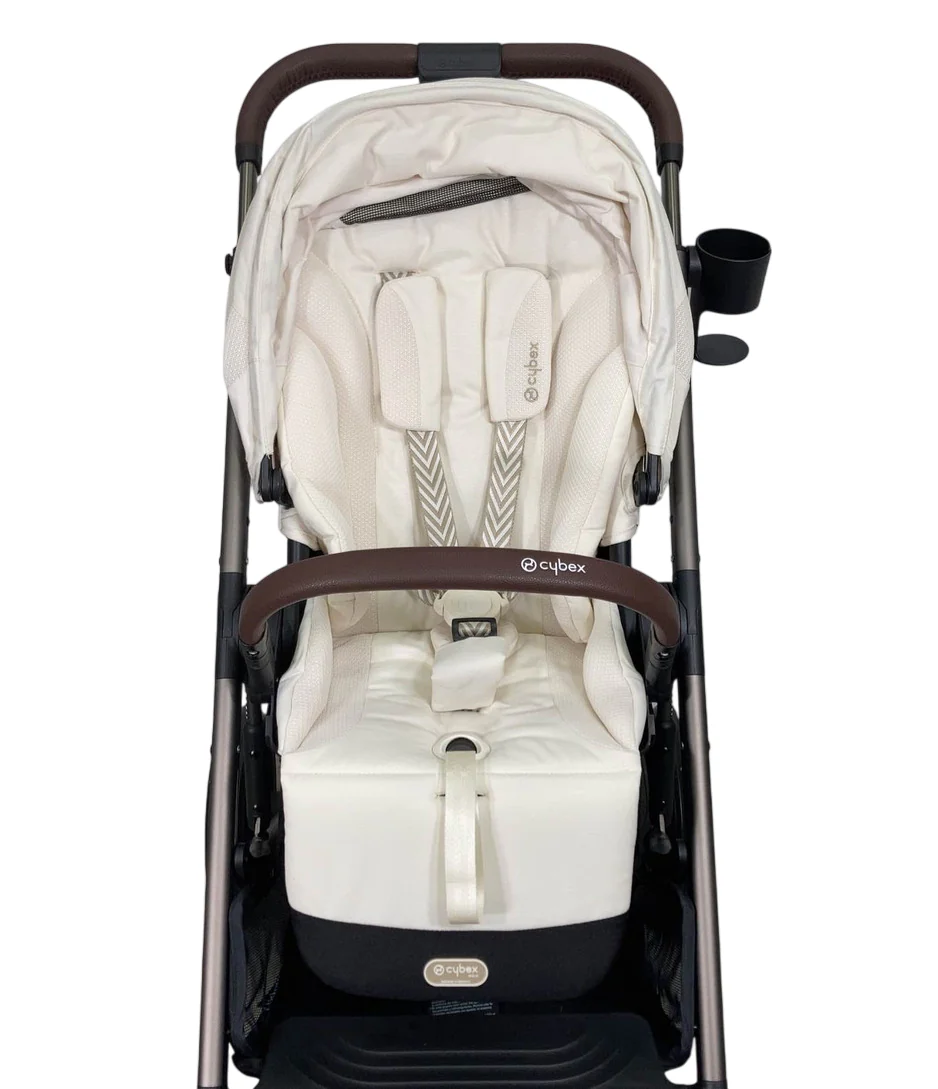 Cybex Balios S Lux Stroller, 2023, Seashell Beige, Taupe - Image 5