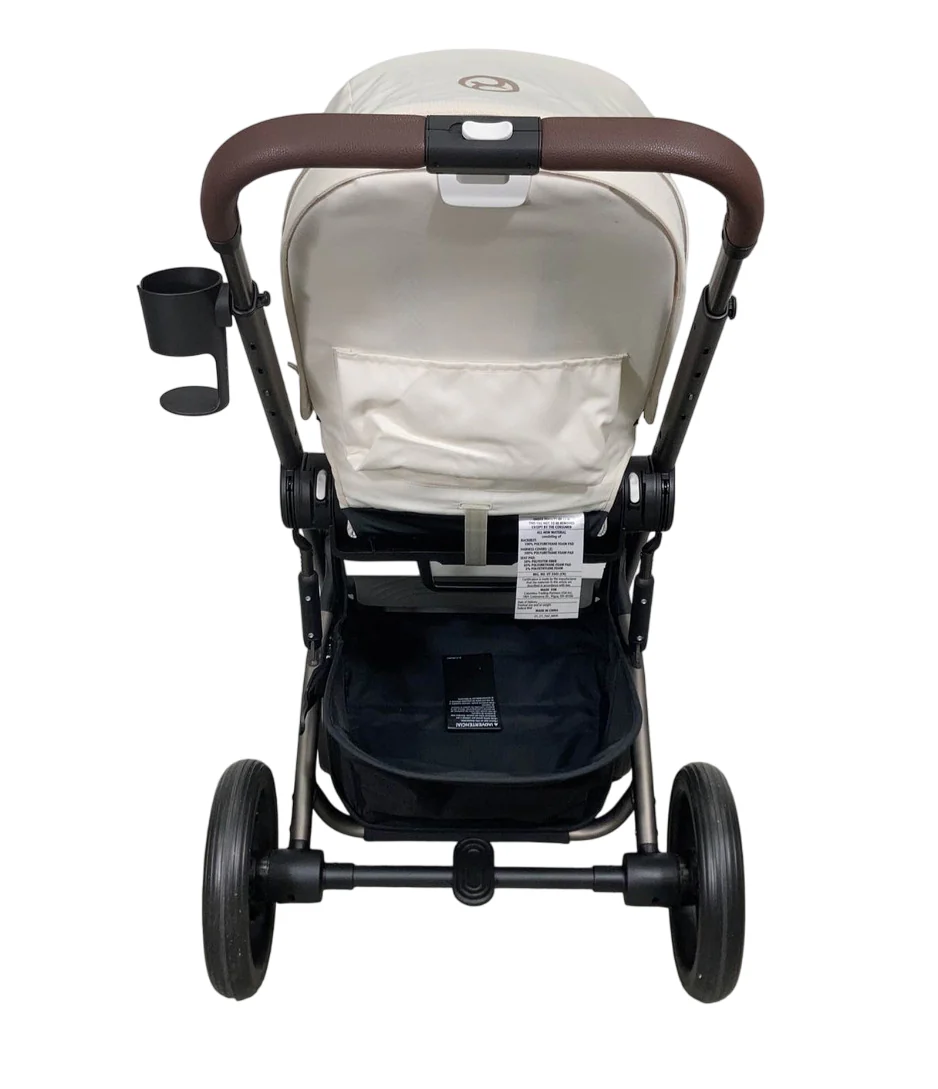 Cybex Balios S Lux Stroller, 2023, Seashell Beige, Taupe - Image 7