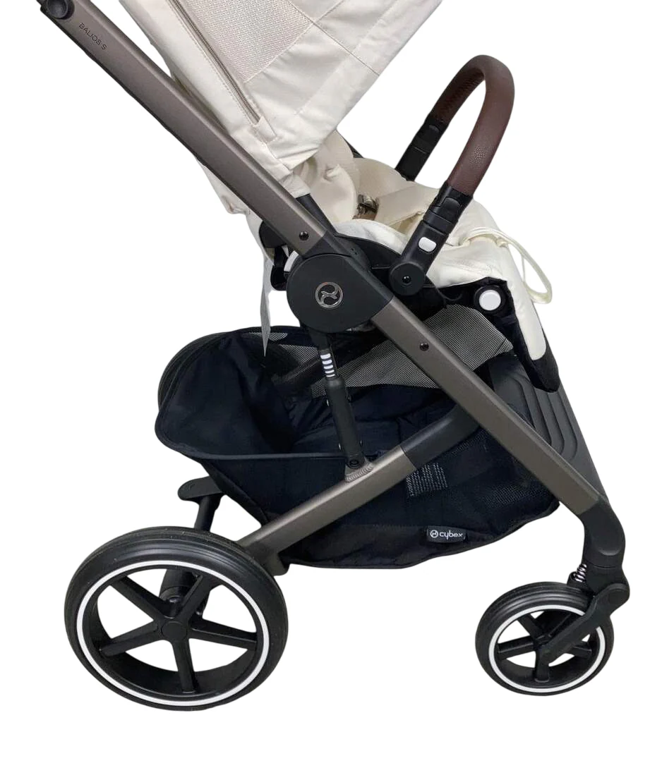 Cybex Balios S Lux Stroller, 2023, Seashell Beige, Taupe - Image 9