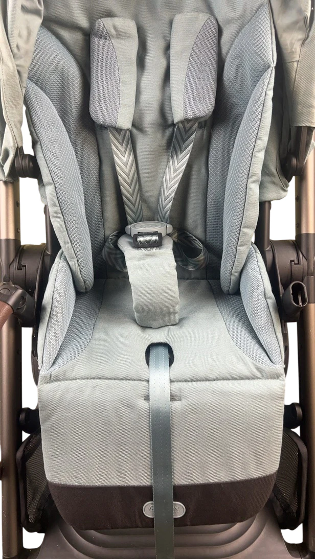 Cybex Balios S Lux Stroller, 2023, Sky Blue, Taupe - Image 6