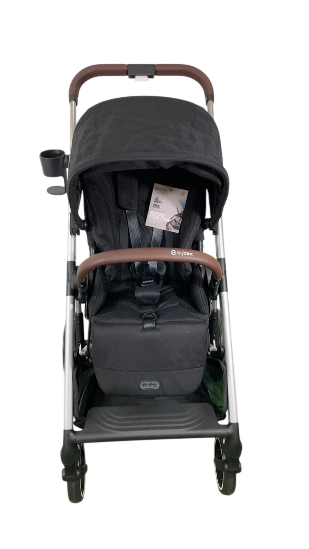 Cybex Balios S Lux Stroller, 2024, Moon Black, Silver - Image 5