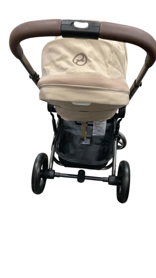 Cybex Balios S Lux Stroller, 2025, Almond Beige, Silver - Image 4