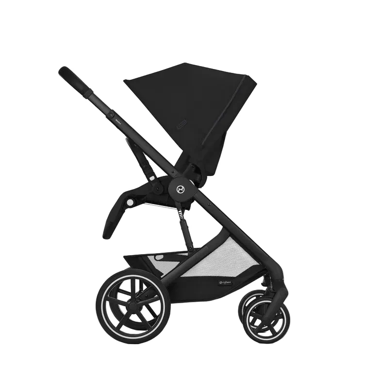 Cybex Balios S Lux Stroller, Moon Black, Black Frame, 2025 - Image 2