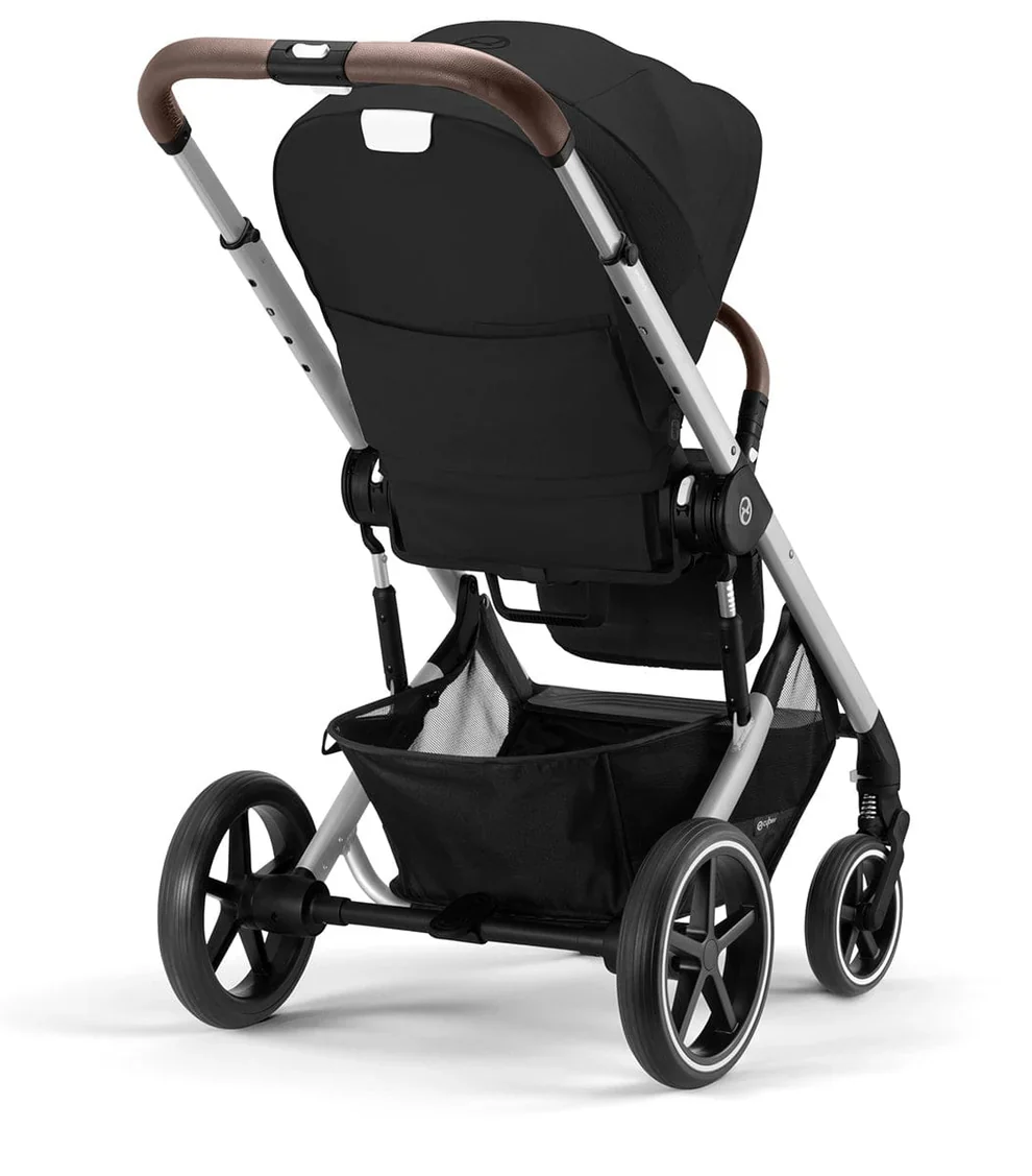 Cybex Balios S Lux Stroller, Silver, Moon Black, 2024 - Image 4