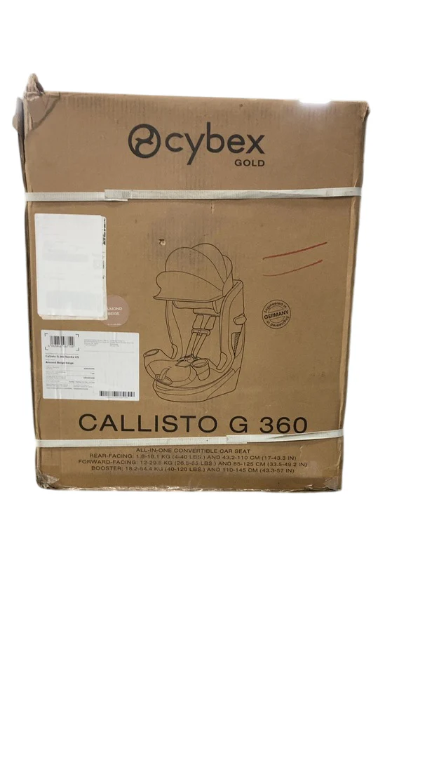 Cybex Callisto G 360 All-in-One Car Seat, 2024, Almond Beige - Image 3