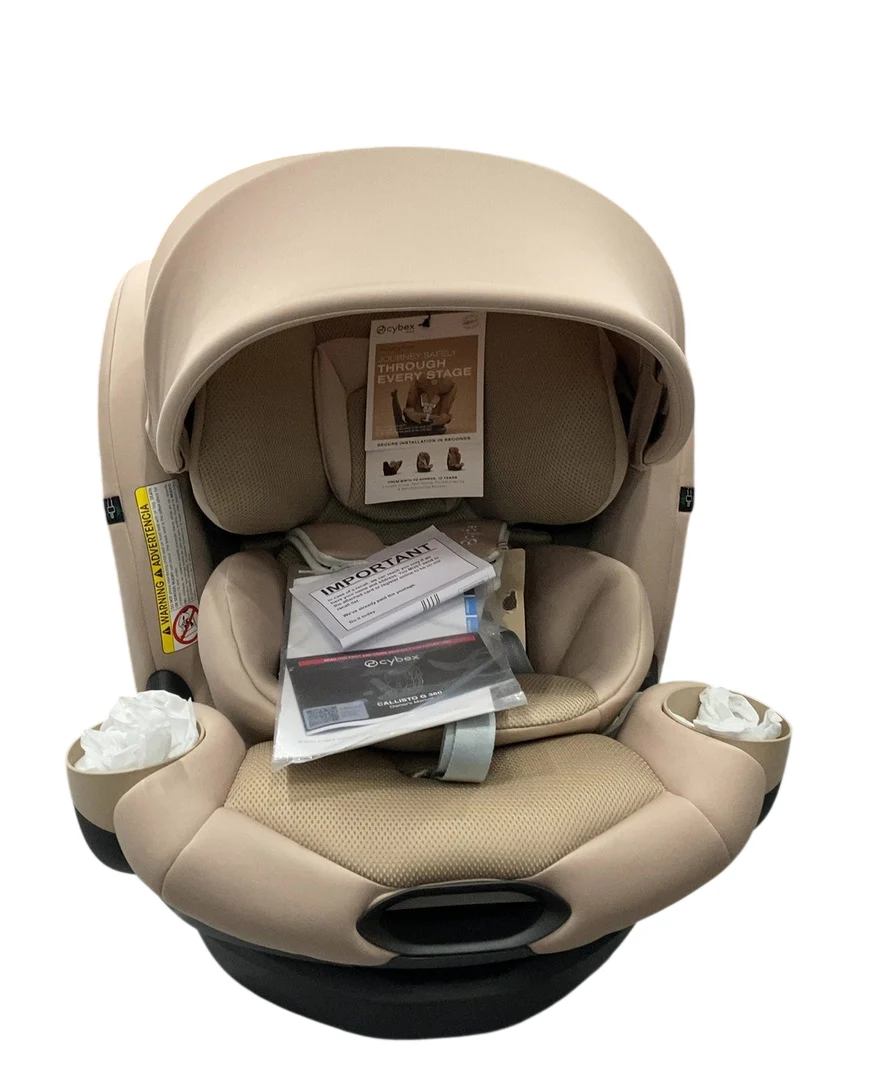 Cybex Callisto G 360 All-in-One Car Seat, 2025, Almond Beige
