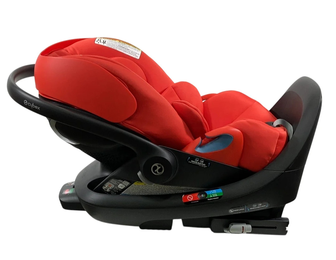 Cybex Cloud G Lux with SensorSafe, 2024, Hibiscus Red - Image 2