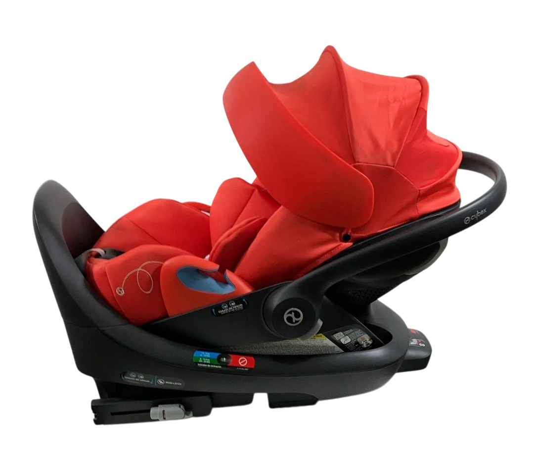 Cybex Cloud G Lux with SensorSafe, 2024, Hibiscus Red - Image 3
