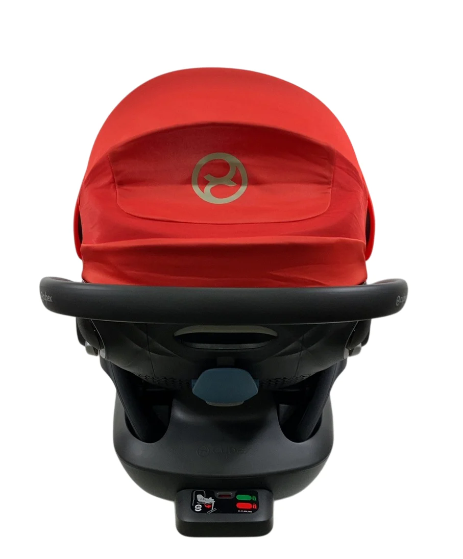 Cybex Cloud G Lux with SensorSafe, 2024, Hibiscus Red - Image 7