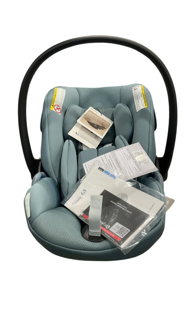 Cybex Cloud G Pro Comfort Extend Infant Car Seat, 2026, Stormy Blue - Image 3