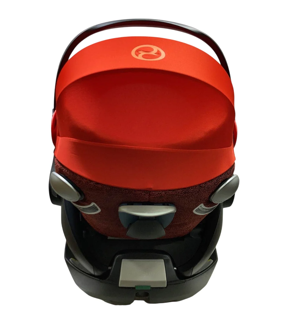 Cybex Cloud Q Infant Car Seat with SensorSafe, 2021, Autumn Gold - Image 6