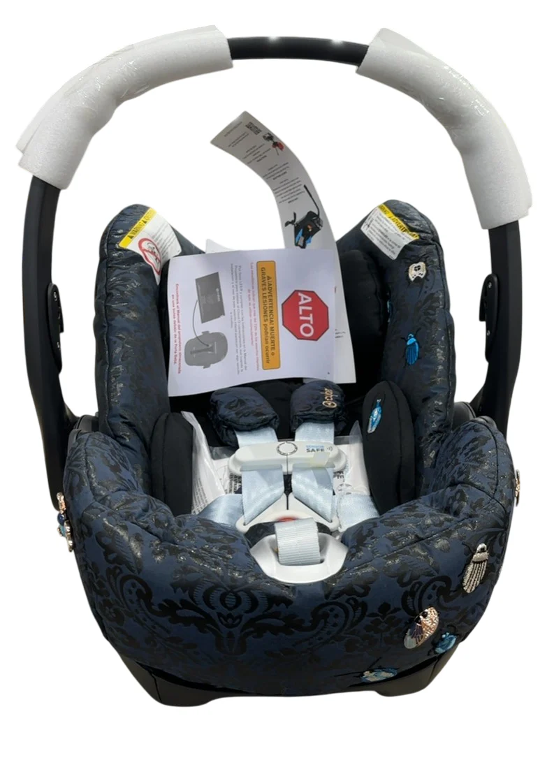 Cybex Cloud Q Infant Car Seat with SensorSafe, 2023, Jewels Of Nature - Image 4
