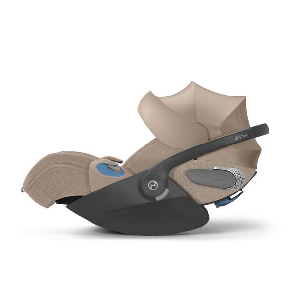 Cybex Cloud T SensorSafe Infant Car Seat With Base, 2025, Cozy Beige - Image 3