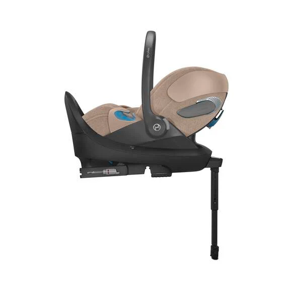 Cybex Cloud T SensorSafe Infant Car Seat With Base, 2025, Cozy Beige - Image 4