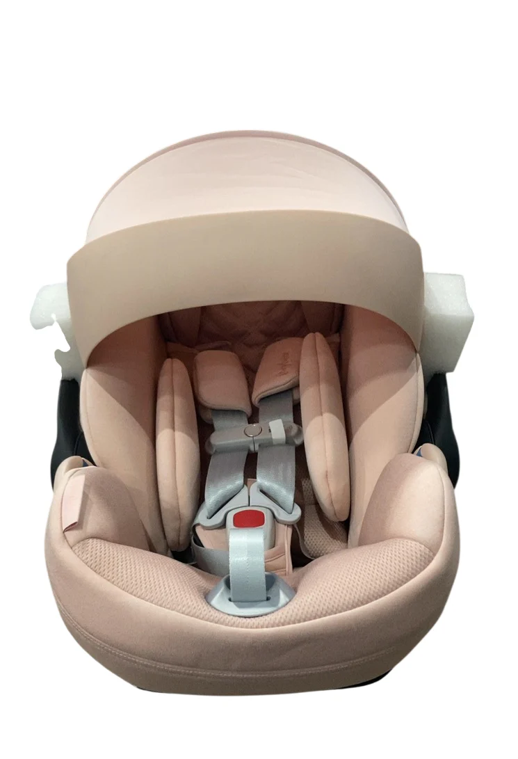 Cybex Cloud T SensorSafe Infant Car Seat With Base, 2025, Peach Pink