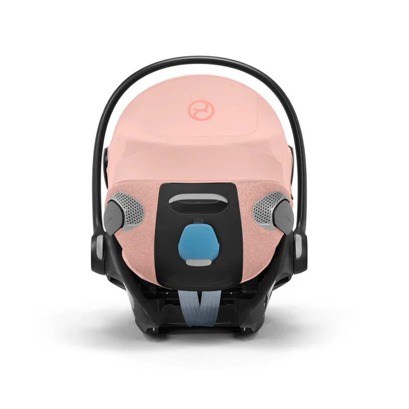 Cybex Cloud T SensorSafe Infant Car Seat With Load Leg Base, 2025, Peach Pink - Image 5