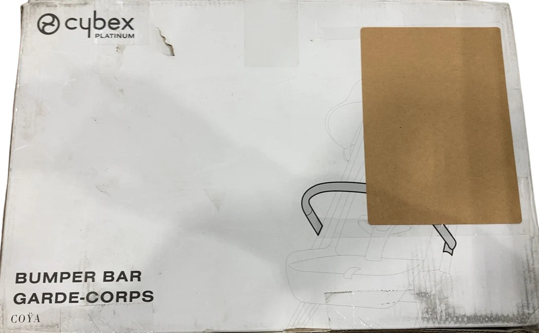 Cybex Coya Bumper Bar, Dark Brown - Image 2