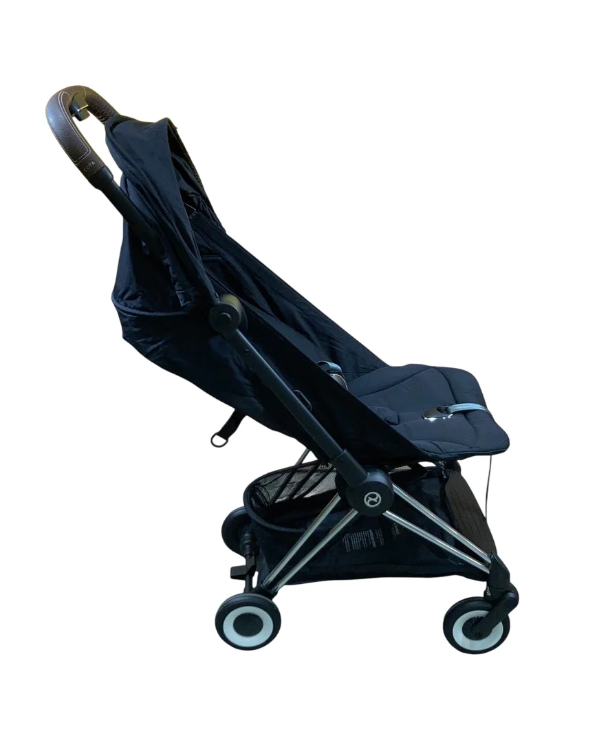 Cybex Coya Stroller, 2023, Chrome, Sepia Black - Image 2