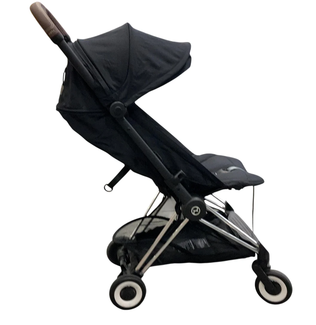 Cybex Coya Stroller, 2023, Chrome, Sepia Black - Image 2