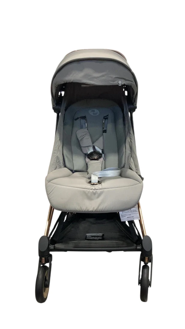 Cybex Coya Stroller, 2023, Mirage Grey, Rose Gold