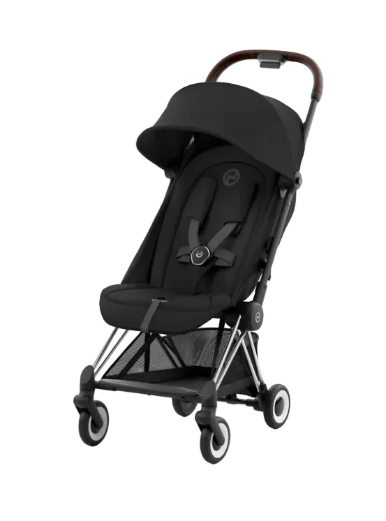 Cybex Coya Stroller, 2024, Chrome, Sepia Black