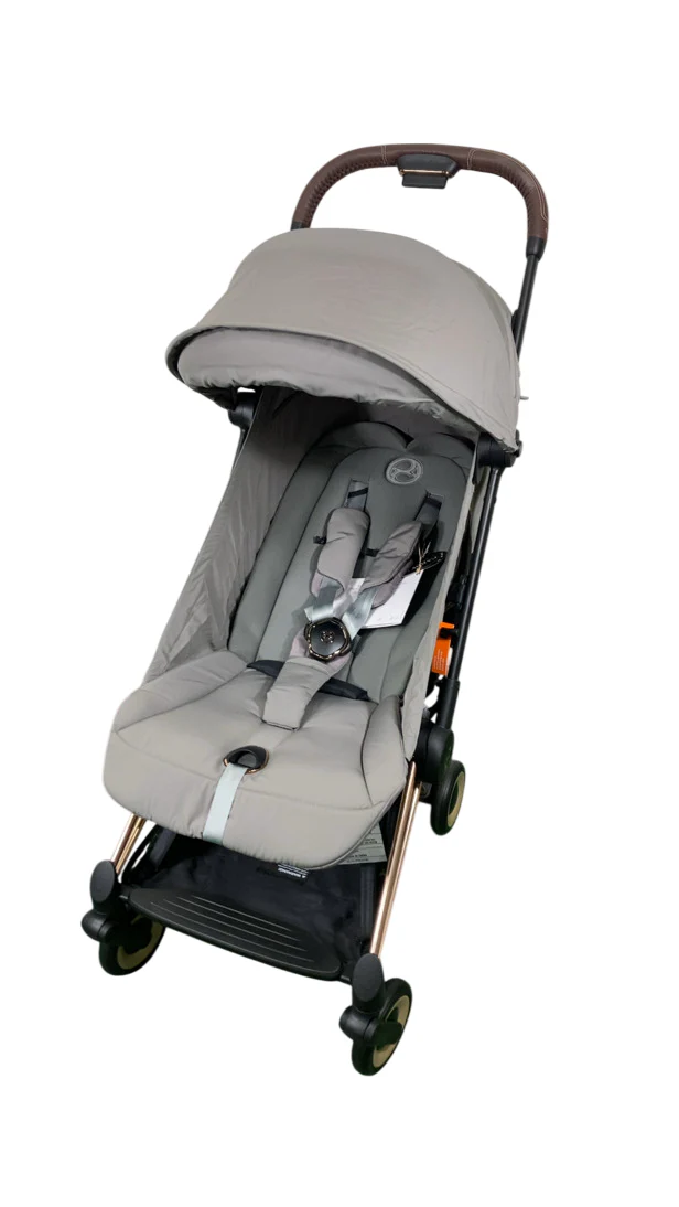 Cybex Coya Stroller, 2024, Mirage Grey, Rose Gold
