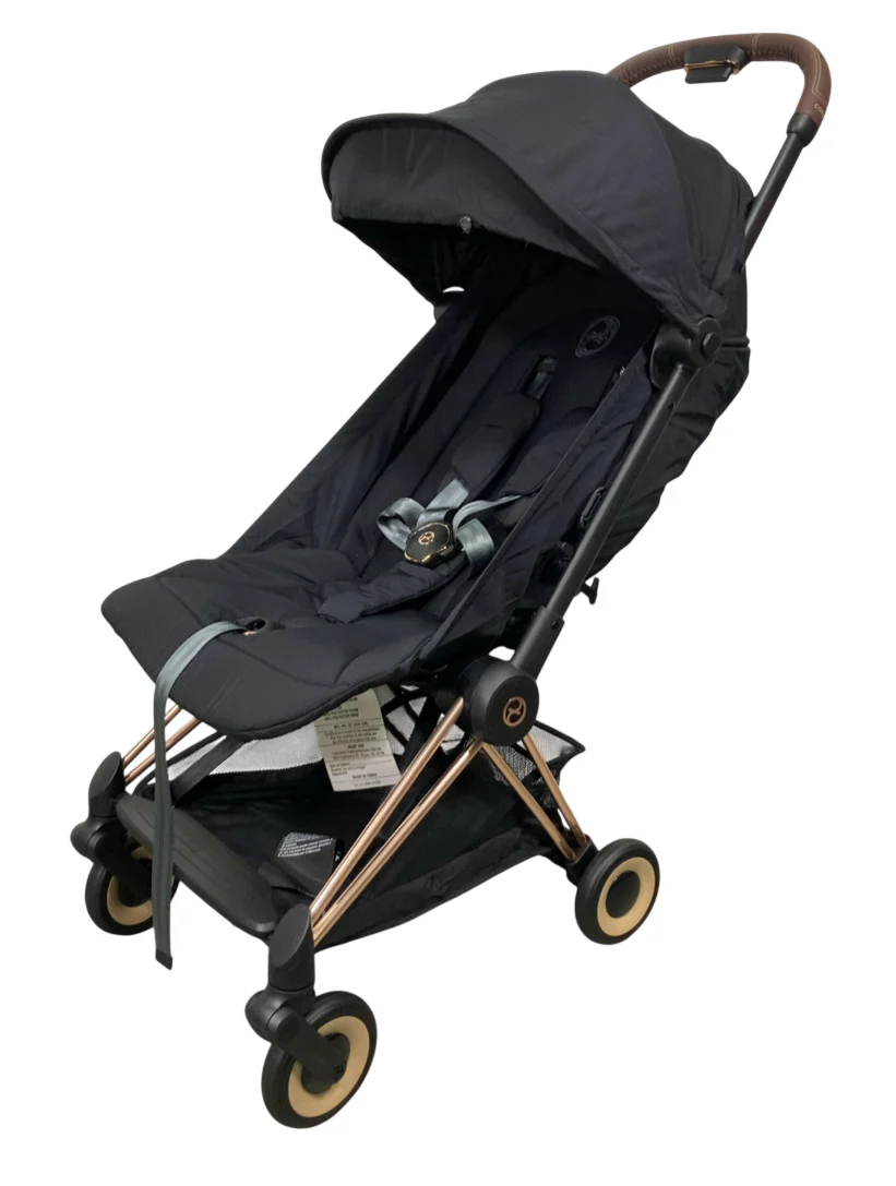 Cybex Coya Stroller, 2024, Rose Gold, Sepia Black