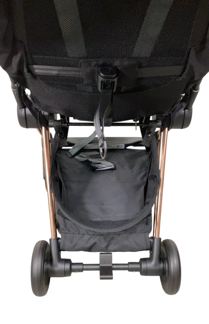 Cybex Coya Stroller, 2024, Rose Gold, Sepia Black - Image 8