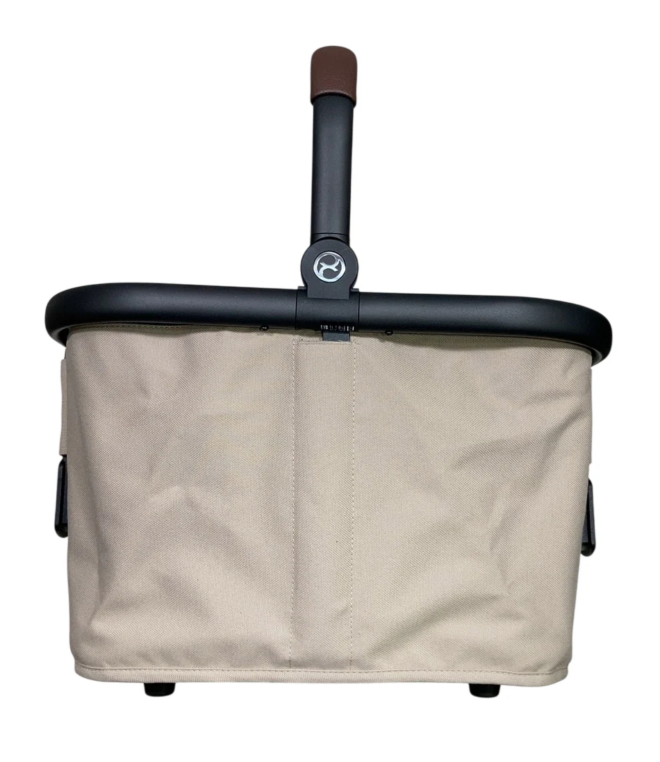 Cybex e-Gazelle S Stroller, 2024, Almond Beige, Black - Image 12