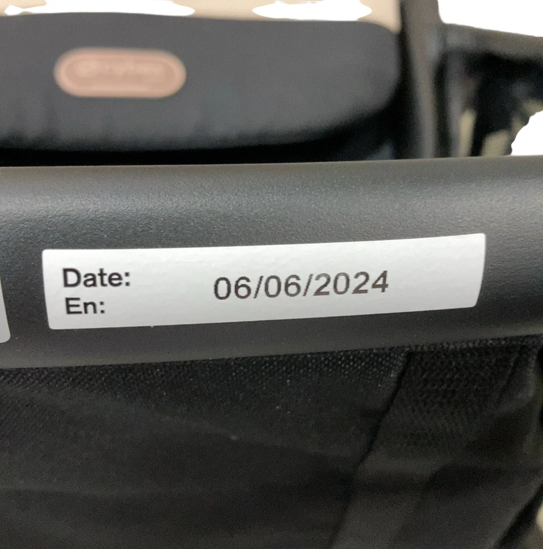 Cybex e-Gazelle S Stroller, 2024, Almond Beige, Black - Image 14