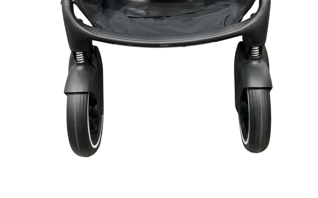 Cybex e-Gazelle S Stroller, 2024, Almond Beige, Black - Image 5
