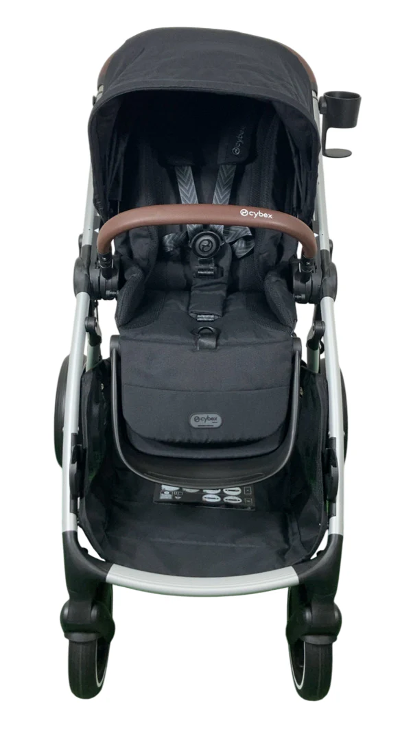 Cybex e-Gazelle S Stroller, 2024, Black, Moon Black - Image 4