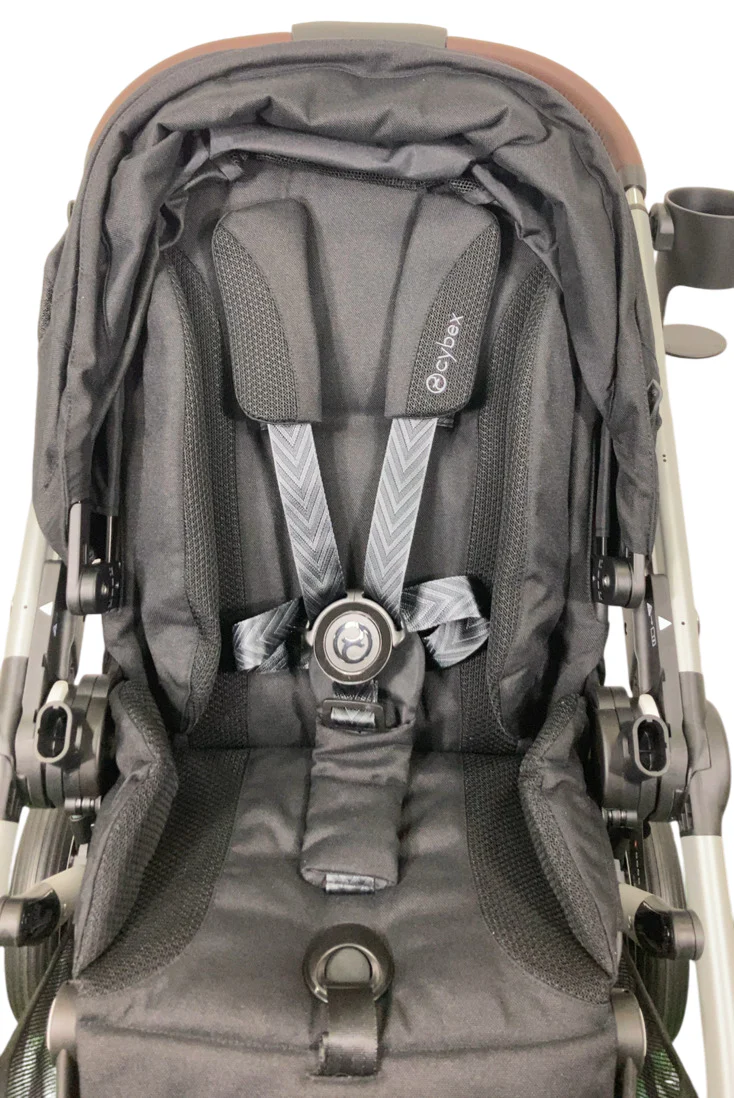 Cybex e-Gazelle S Stroller, 2024, Black, Moon Black - Image 6
