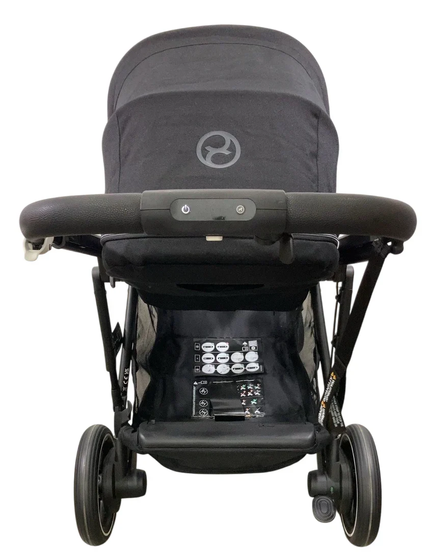 Cybex e-Gazelle S Stroller, 2024, Black, Moon Black - Image 3