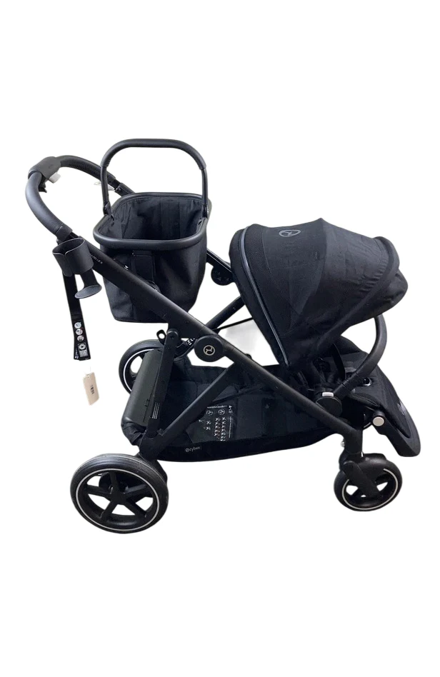 Cybex e-Gazelle S Stroller, 2024, Black, Moon Black - Image 2