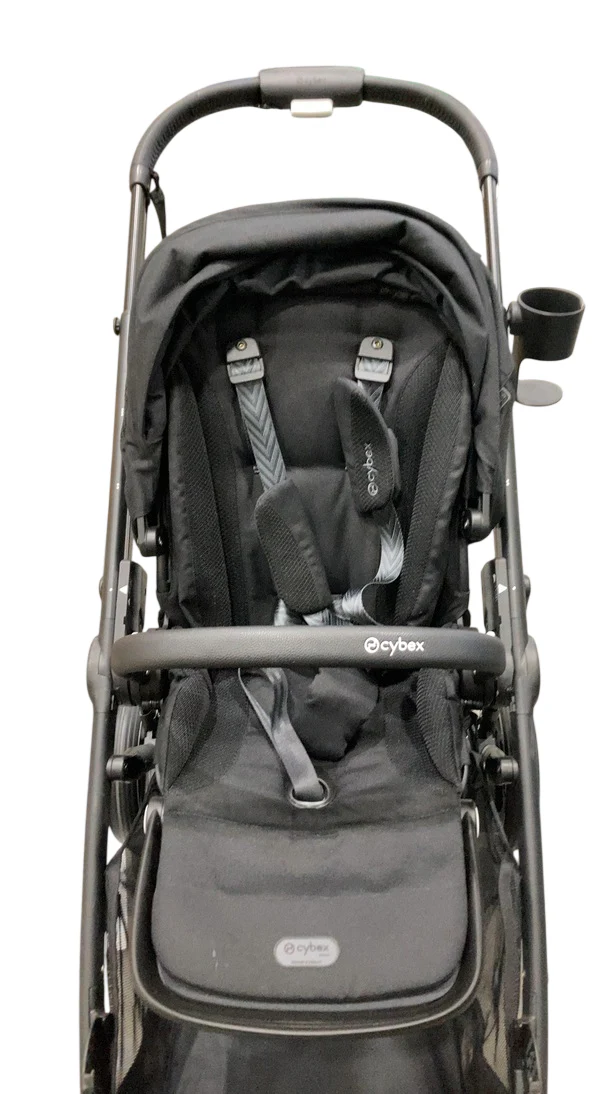Cybex e-Gazelle S Stroller, 2024, Black, Moon Black - Image 3