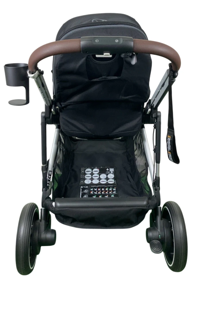 Cybex e-Gazelle S Stroller, 2024, Black, Moon Black - Image 7
