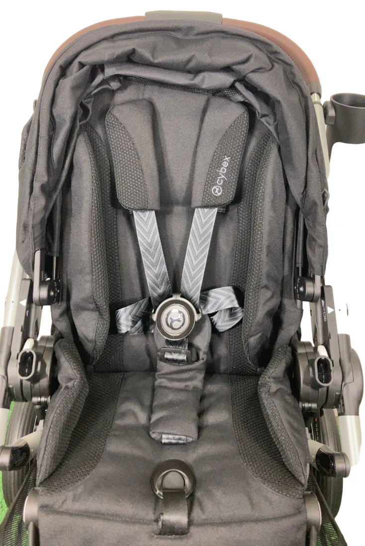 Cybex e-Gazelle S Stroller, 2024, Black, Moon Black - Image 12