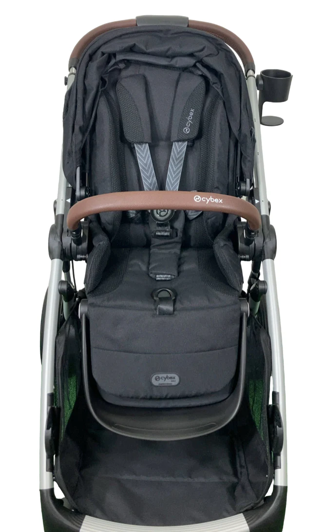 Cybex e-Gazelle S Stroller, 2024, Black, Moon Black - Image 5