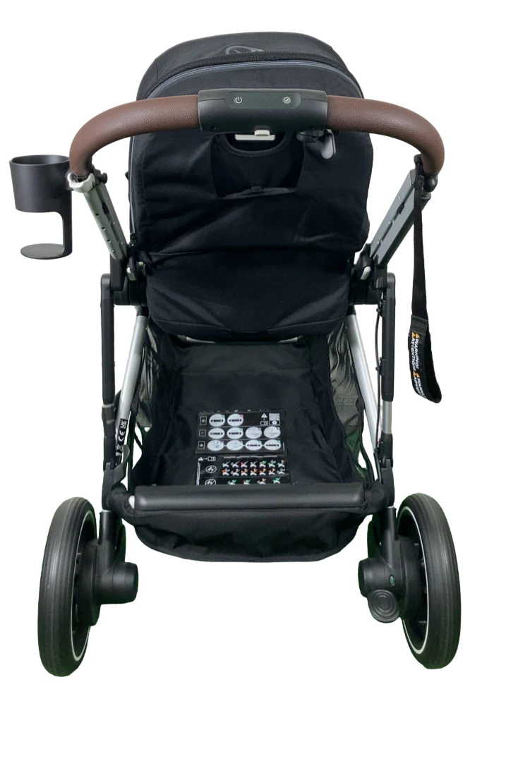 Cybex e-Gazelle S Stroller, 2024, Black, Moon Black - Image 6
