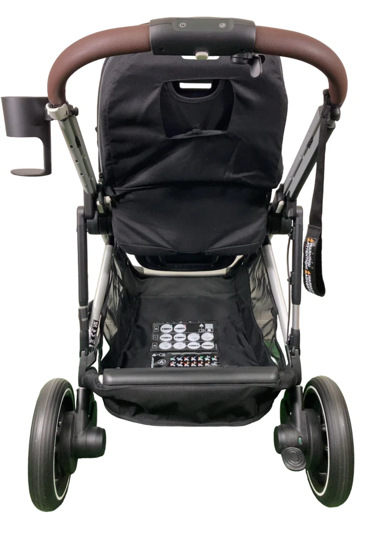 Cybex e-Gazelle S Stroller, 2024, Black, Moon Black - Image 7