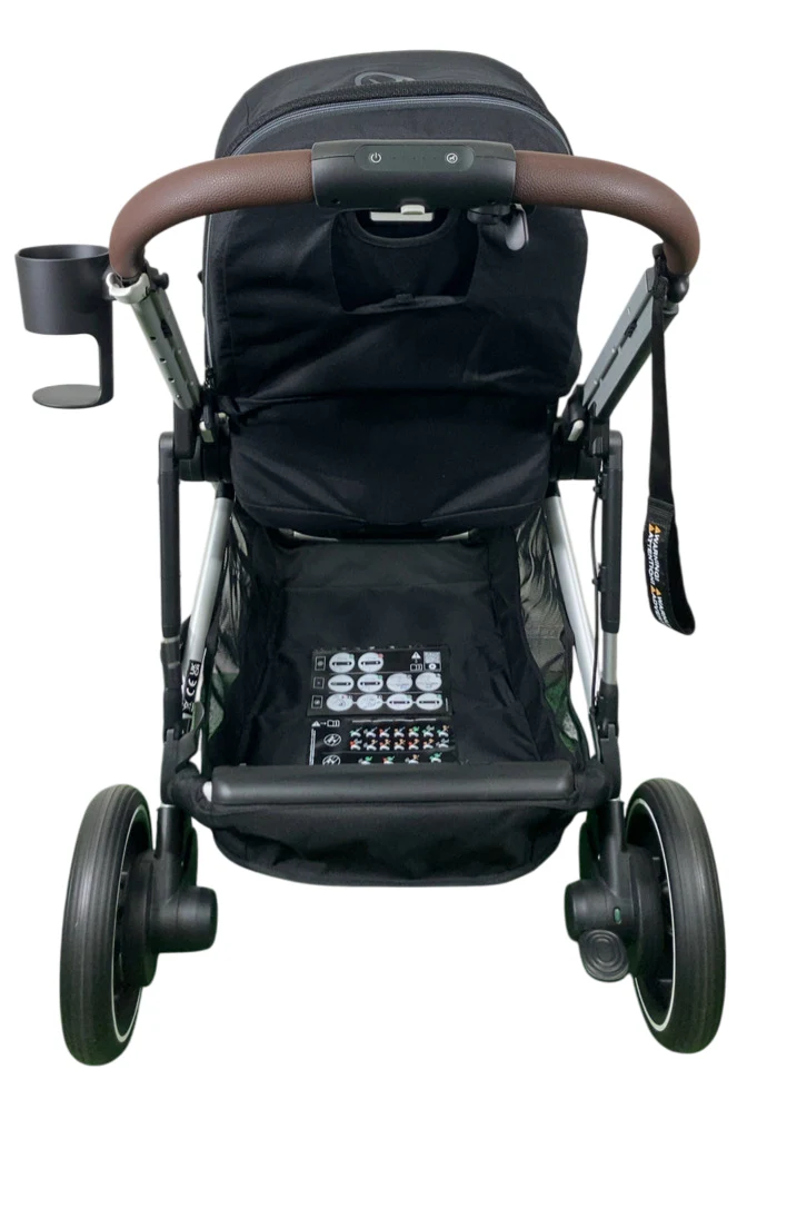 Cybex e-Gazelle S Stroller, 2024, Black, Moon Black - Image 4