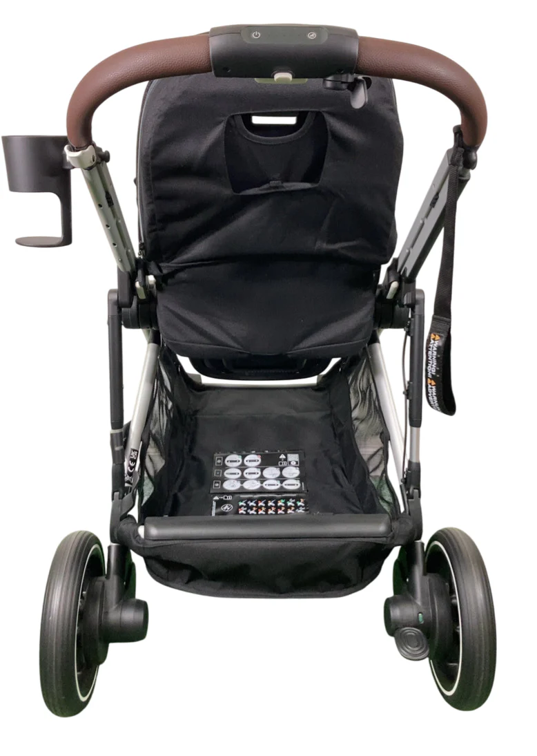 Cybex e-Gazelle S Stroller, 2024, Black, Moon Black - Image 5