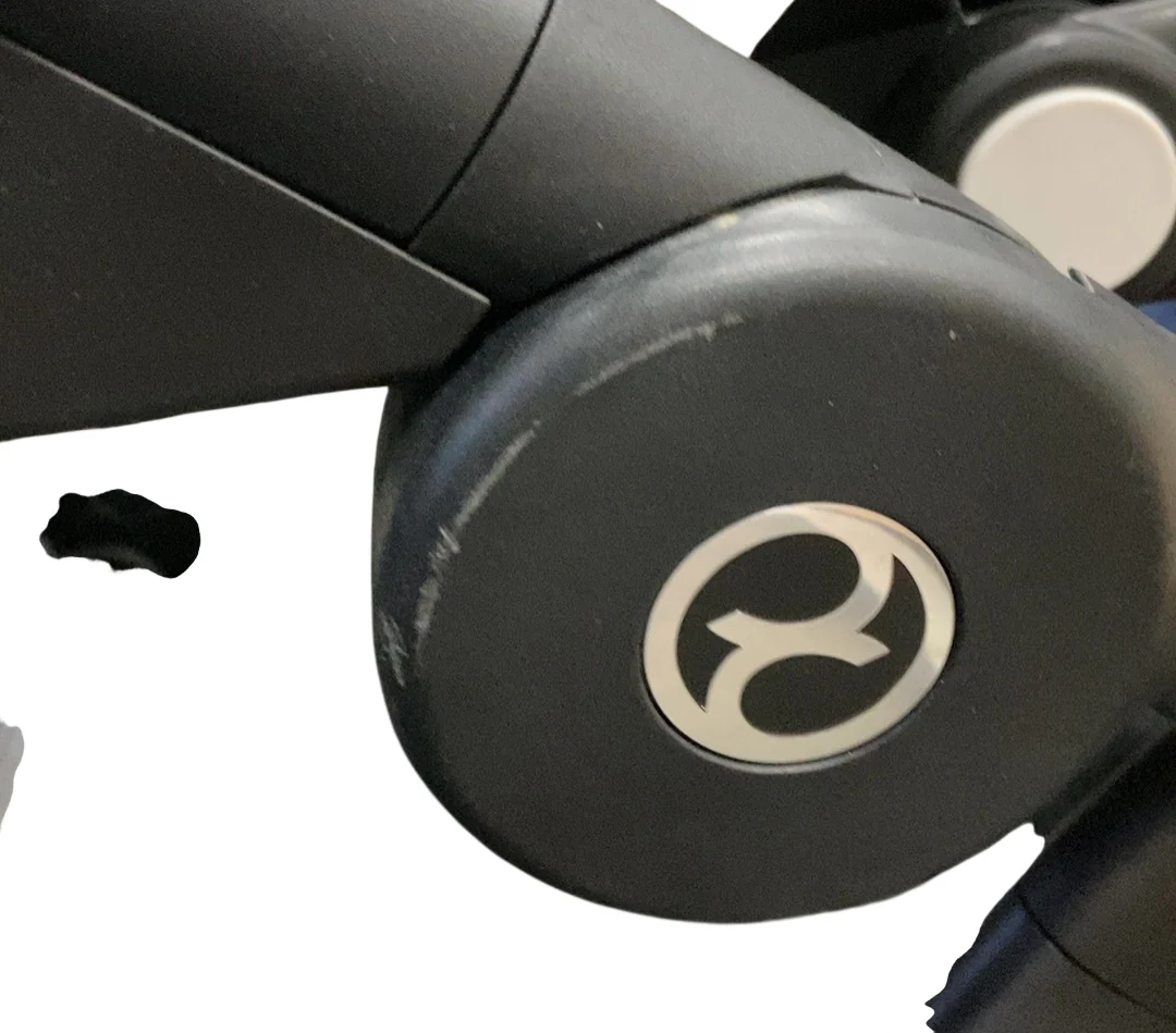 Cybex e-Gazelle S Stroller, 2025, Almond Beige, Black - Image 3