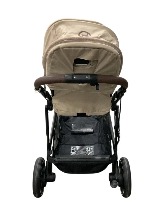 Cybex e-Gazelle S Stroller, Black, Almond Beige, 2025 - Image 4