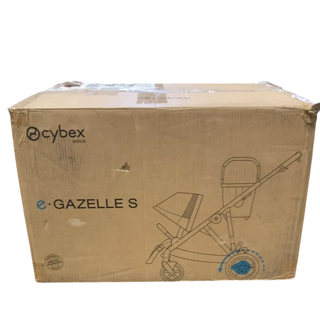 Cybex e-Gazelle S Stroller, Black, Moon Black, 2024 - Image 2