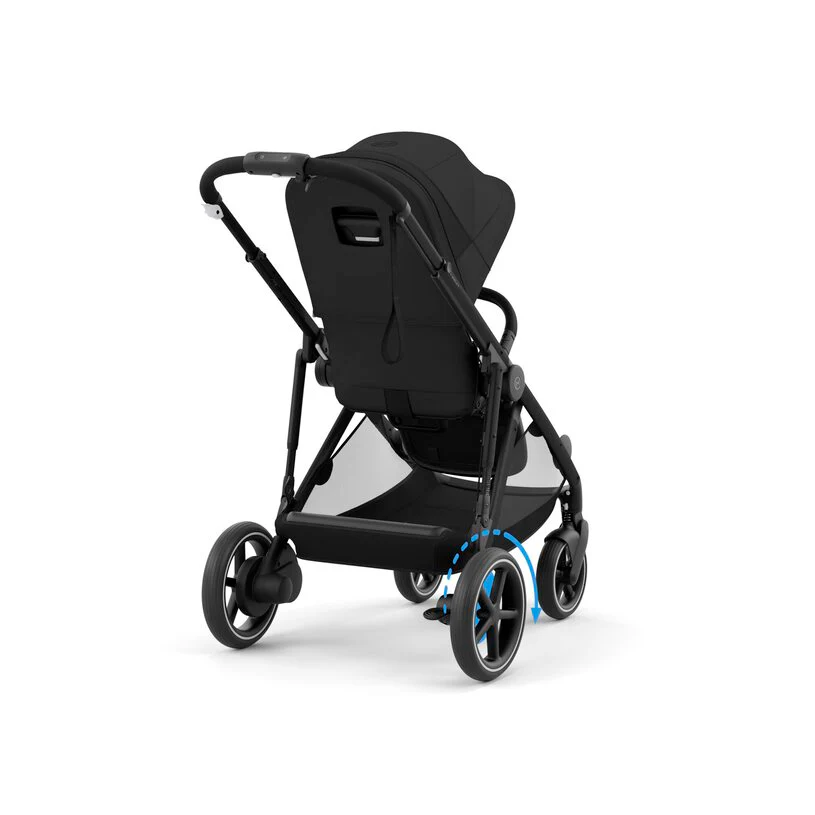 Cybex e-Gazelle S Stroller, Black, Moon Black, 2024 - Image 5