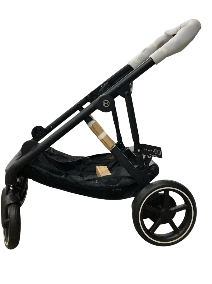 Cybex e-Gazelle S Stroller Frame, 2024, Almond Beige, Black - Image 2