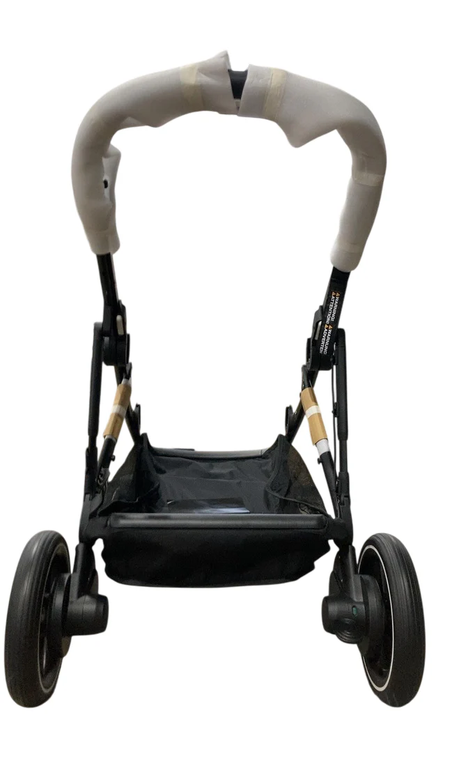 Cybex e-Gazelle S Stroller Frame, 2024, Almond Beige, Black - Image 3